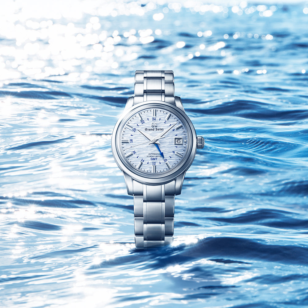 SBGJ249 グランドセイコー Grand Seiko さざ波のようなダイヤルパターン  GMTウオッチ