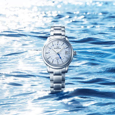 SBGJ249 グランドセイコー Grand Seiko さざ波のようなダイヤルパターン  GMTウオッチ