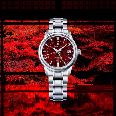 sbgj273 グランドセイコー Grand Seiko 紅葉と伝統的な文化が織りなす情景をダイヤルに表現