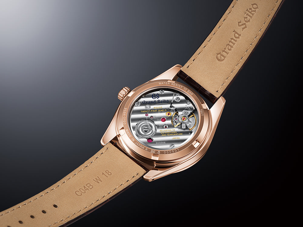 sbgw306 グランドセイコー Grand Seiko キャリバー9S64 スクリュー・シースルー裏ぶた