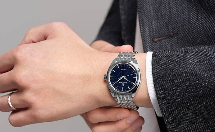 sbgy043 グランドセイコー Grand Seiko 着用画像