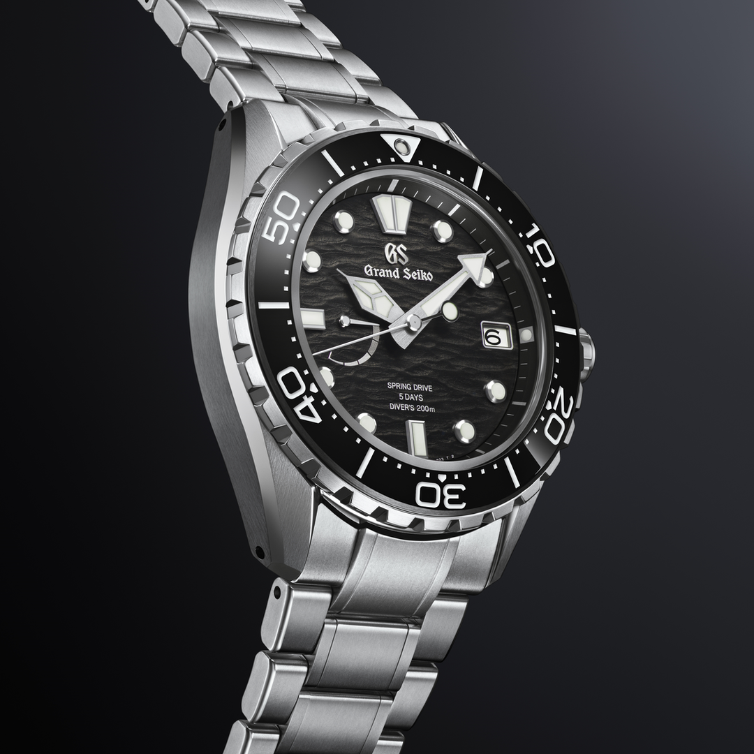 グランドセイコー SLGA015 スプリングドライブ チタン 200mダイバーズ Grand Seiko Spring Drive 5 Days SLGA015 Diver's 200m Watch