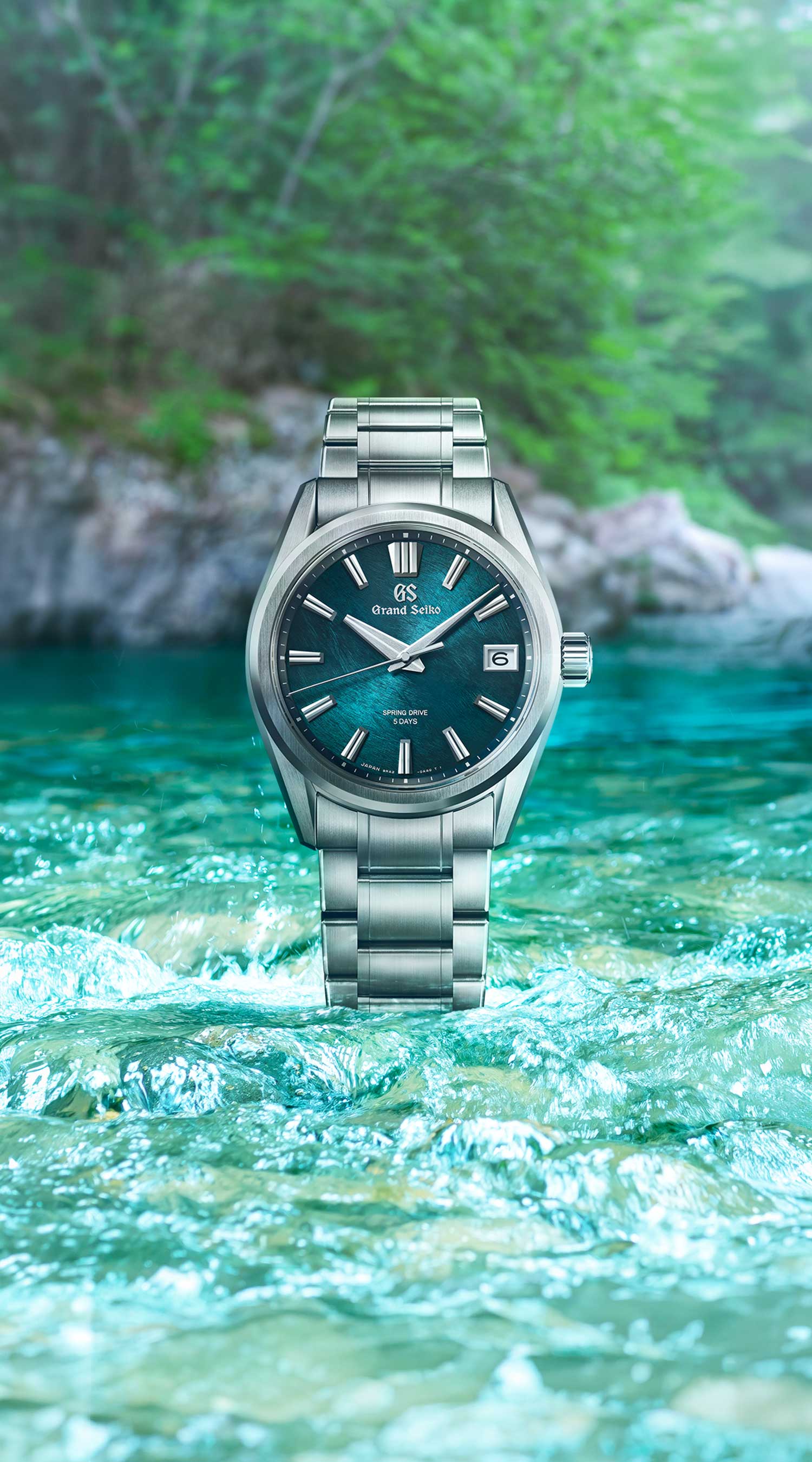 スプリングドライブ GS Grand Seiko グランドセイコー デイト SBGX061 