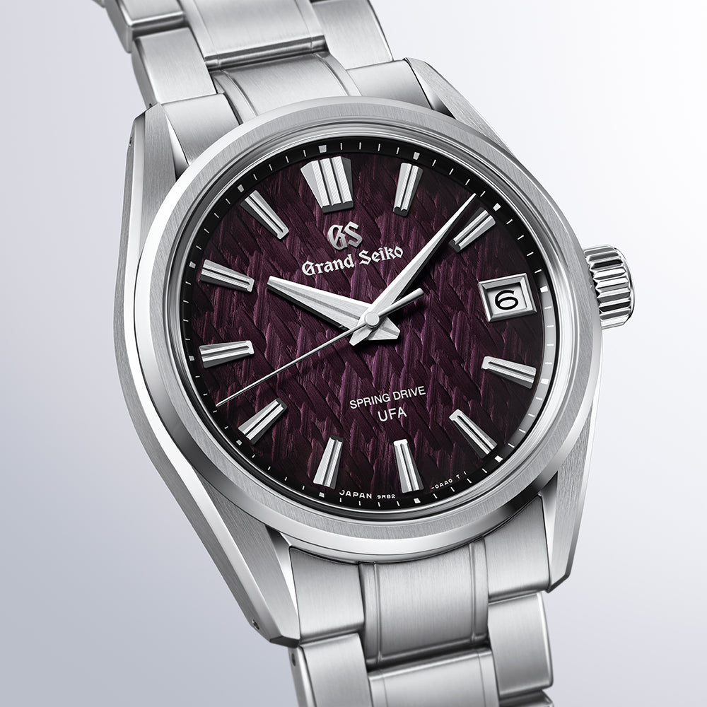 Grand Seiko,SLGB005,ダイヤルアップ,精緻な型打模様とバイオレットカラーの繊細なグラデーション