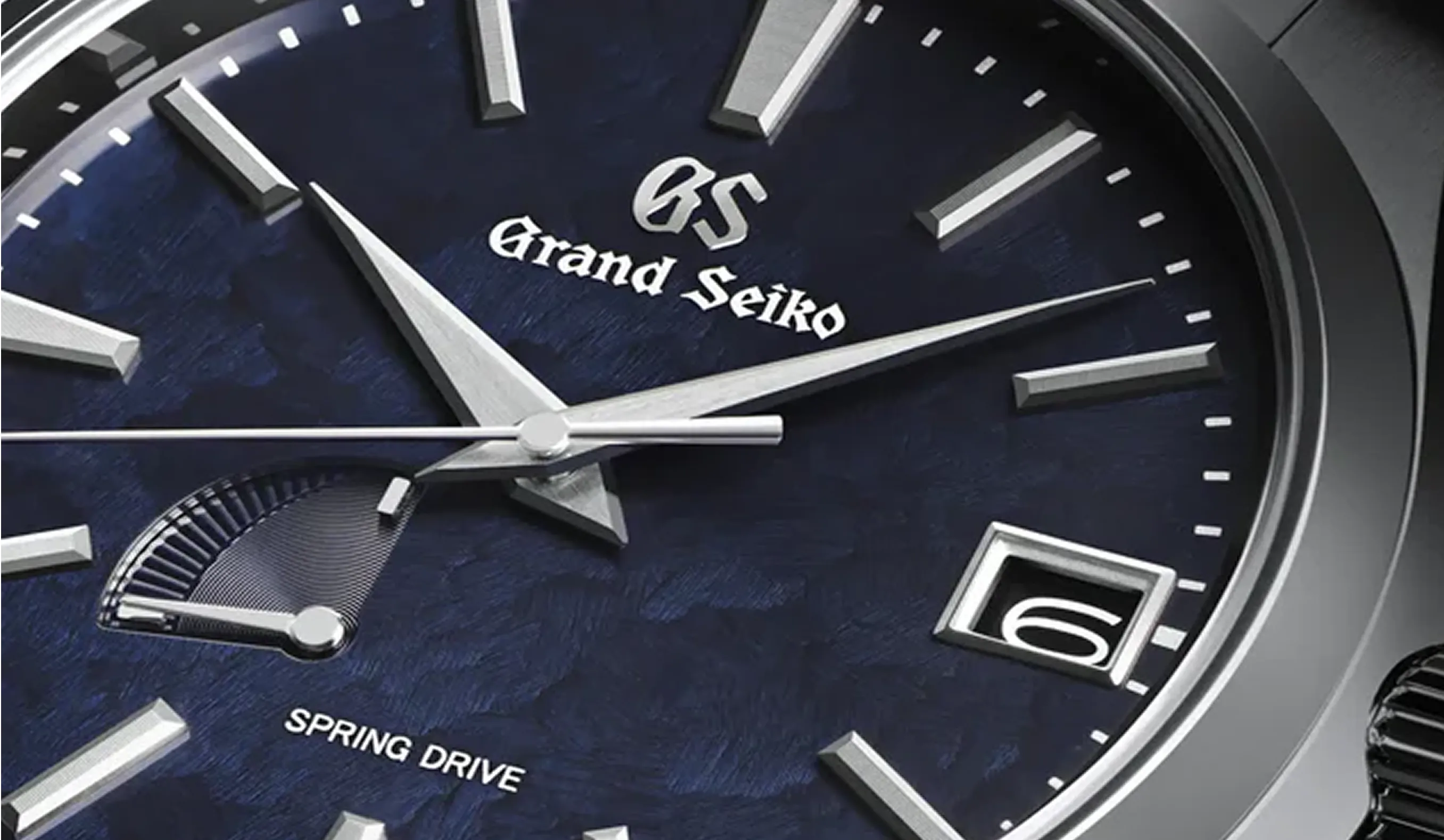 や*す様 Grand Seiko エナメル黒文字盤 グランドセイコー】型打ち文字盤の色違いにして、究極のノーマル